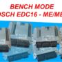 BENCH MODE PER ECU EDC16 – ME9